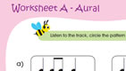 Download music theory worksheet A